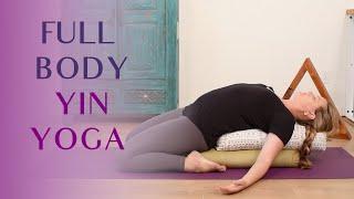 Yin Yoga Full Body Deep Stretch | 45 min Fascia and Yin Yoga️