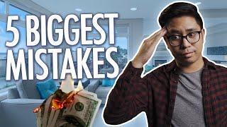 5 MOST EXPENSIVE HOME BUYER MISTAKES - First Time Home Buyer Tips