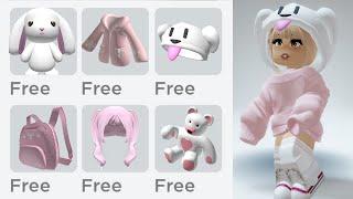 GET 11 NEW CUTE FREE ITEMS  ROBLOX