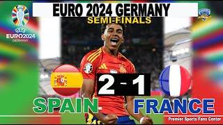 Exciting Match: Spain Defeats France 2-1 In Euro 2024 Semi-finals! Watch Live Reaction!