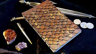 Make this Amazing DRAGON SCALE Journal NOW!