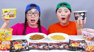 Market Baharatlı Erişte TTeokbokki Mukbang DONA