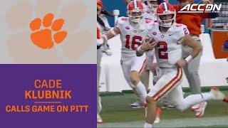 Clemson's Cade Klubnik Calls Game On Pitt