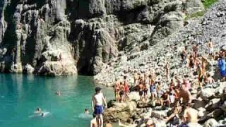 Croatia, Blue Lake at Imotski