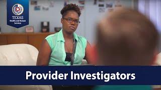 Provider Investigators