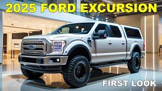 2025 Ford Excursion Review - The Monster SUV is Back and Better Than Ever