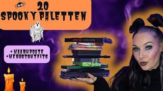 Spooky Halloween Paletten  I Lidschattenpaletten I Make Up Favoriten I Indiebrands I Halara Haul