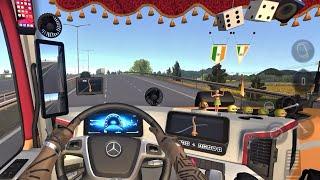 MB ACTROS L STYLELINE 2023 Model | Truck Simulator : Ultimate - Mobile Gameplay