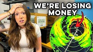 A Hurricane hit our small business! [SHOP UPDATES]