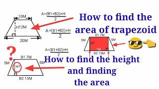 PAANO MAG SUKAT NG SQUARE METER SA TRAPEZOID. HOW TO FIND THE AREA OF TRAPEZOID. #Sq.M #TRAPEZOID