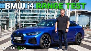 2022 BMW i4 M50: InsideEVs 70 MPH Range Test