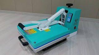 DTF HEAT PRESS MACHINE | SRI LANKA | Auto Open HYDRAULIC MACHINE