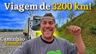 No Comando do Caminhão de 30 Metros: A Viagem Começou!