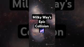 Fact Of Milky Way's Epic Collision!  #space  #facts #trivia