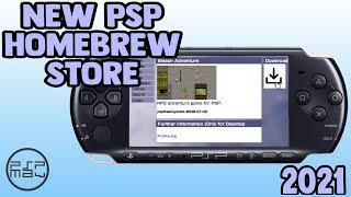 New PSP homebrew store ! 2021