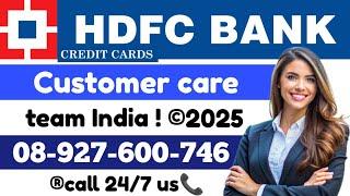 HDFC Bank credit card customer care number _new2025 { HDFC Credit card customer care number tollfree