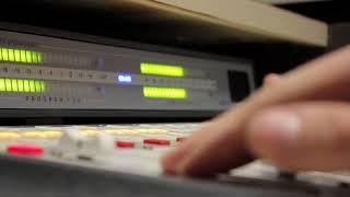 Radio Broadcasting Desk  - Copyright Free Stock Footage Clip