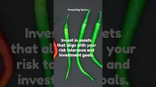 Invest in assets that align, #facts #opportunity #motivational