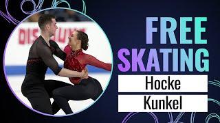 HOCKE / KUNKEL (GER) | Pairs Free Skating | Skate America 2023 | #GPFigure