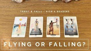 FLYING OR FALLING? Pick A Reading - Tarot & Chill