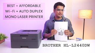 Brother HL-L2440DW Review | Best Affordable Mono Laser Printer (Wi-Fi, Auto Duplex)!