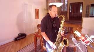 Phil-Tone Tribute and Otto Link Vintage tenor sax mouthpiece test - Martin Rossip