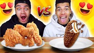 KELVINS LIEBLINGSESSEN VS MARVINS LIEBLINGSESSEN CHALLENGE !!!