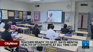 Manitoba teacher ready to quit