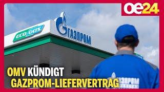 OMV kündigt Gazprom-Liefervertrag