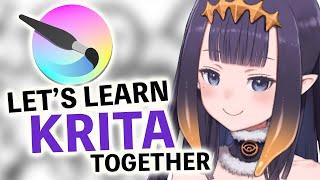 【DRAWING】 Let's Learn Krita Together!!