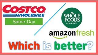 [ENG]미국온라인장보기비교|Costco same-day delivery VS Amazon fresh|과연 쎄오의 선택은.........