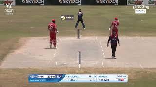 Nepal vs Oman Highlights | Watch Live on FanCode | ICC Men's CWC League 2