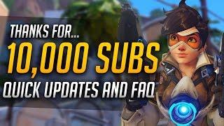 Overwatch Central | Thanks for 10k Subscribers (Updates and Q&A)