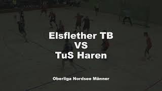 Elsflether TB gegen TuS Haren - Oberliga Nordsee 2021/22