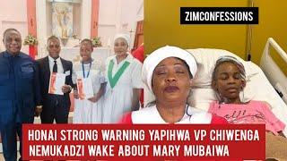 Honai Strong Warning Yapihwa VP Chiwenga NeMukadzi Wake About Mary Mubaiwa