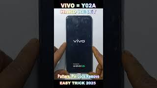 How to Hard Reset Vivo Y02A | Vivo (V2217) Pattern Pin Unlock Without Pc | 2025