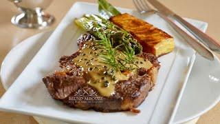 Steak Au Poivre, Gratin – Bruno Albouze