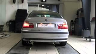 BMW E46 328I with Schmiedmann sport header and exhaust