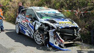 Rally of the Lakes 2024 Big Crash & Action!