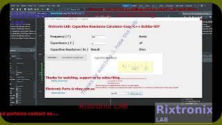 Reactance Calc Xc C Builder 40