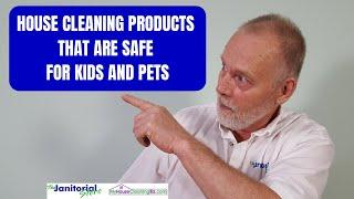 House cleaning products that are safe for kids and pets