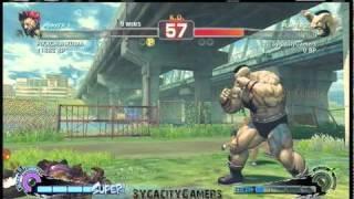 SSF4: Casual Matches PIKACHUAKUMA (JR RODRIGUEZ) vs. SygacityGamers (GamaClub) Pt. 3