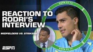 Rodri says 'holding midfielder is a bigger role than striker'  Could Man City get away w/o him? 