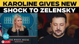 Karoline Leavitt LIVE: 'We'll See…'- Trump Aide Shocks Zelensky On TV; Apology Letter Fails?|Ukraine