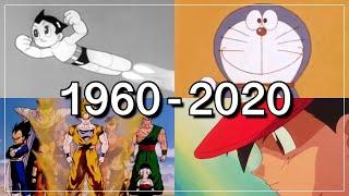 The Evolution of Anime Series (1960 - 2020) | History of Anime through Openings