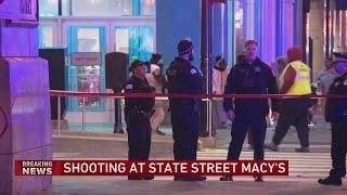 Woman shot near Macy’s in downtown Chicago