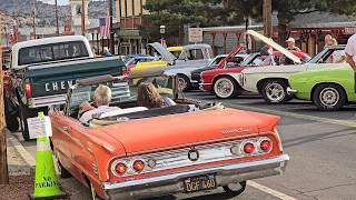 Virginia City nostalgic classic car show {2024 Hot August Nights} vintage automobiles classic cars