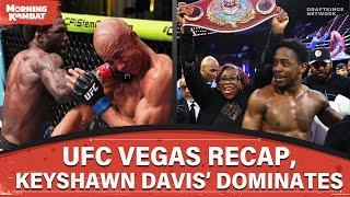 UFC Fight Night: Cannonier Rallies | Keyshawn Davis Joins the Show | FULL EPISODE | MORNING KOMBAT