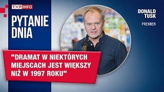 Donald Tusk tłumaczy się ze swoich słów o prognozach | PYTANIE DNIA