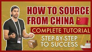 How to Source and Import Products from China to sell on Amazon FBA Masterclass Tutorial